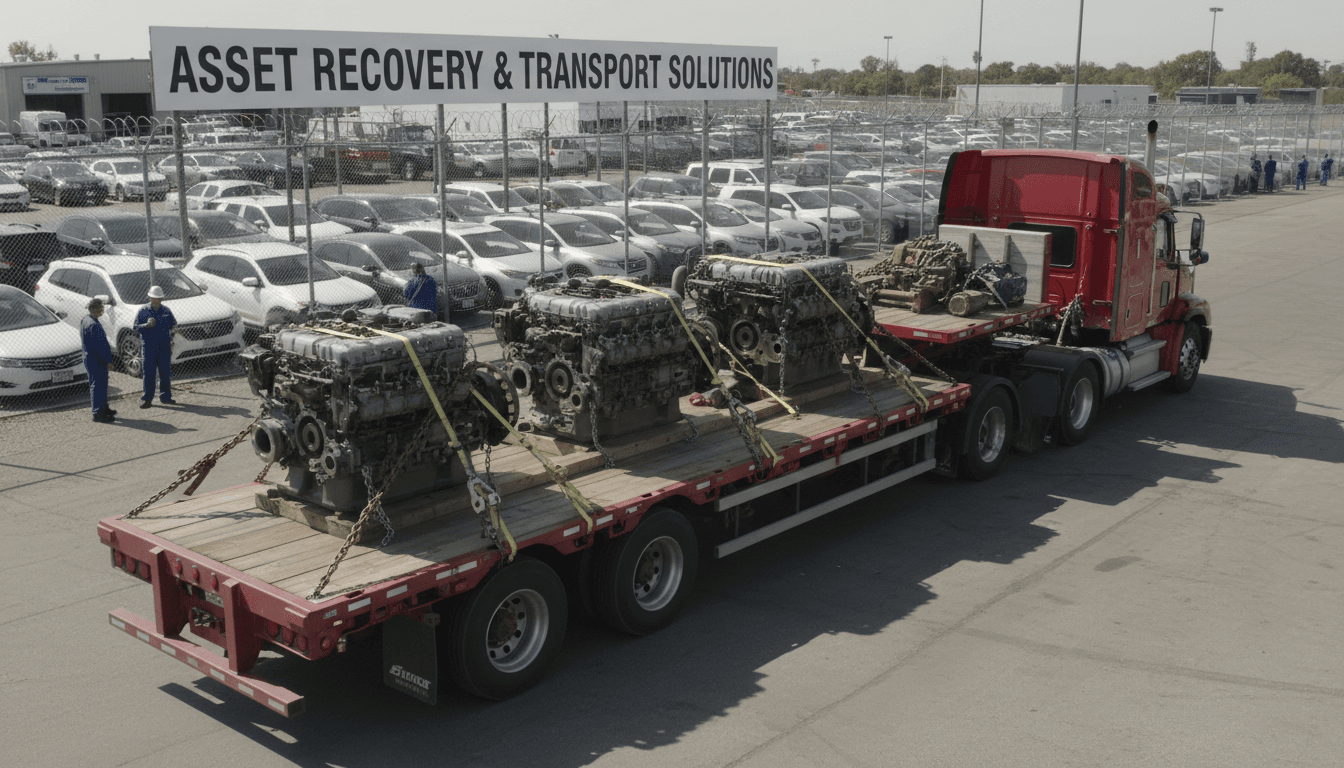 Secure cargo tie-down and delivery