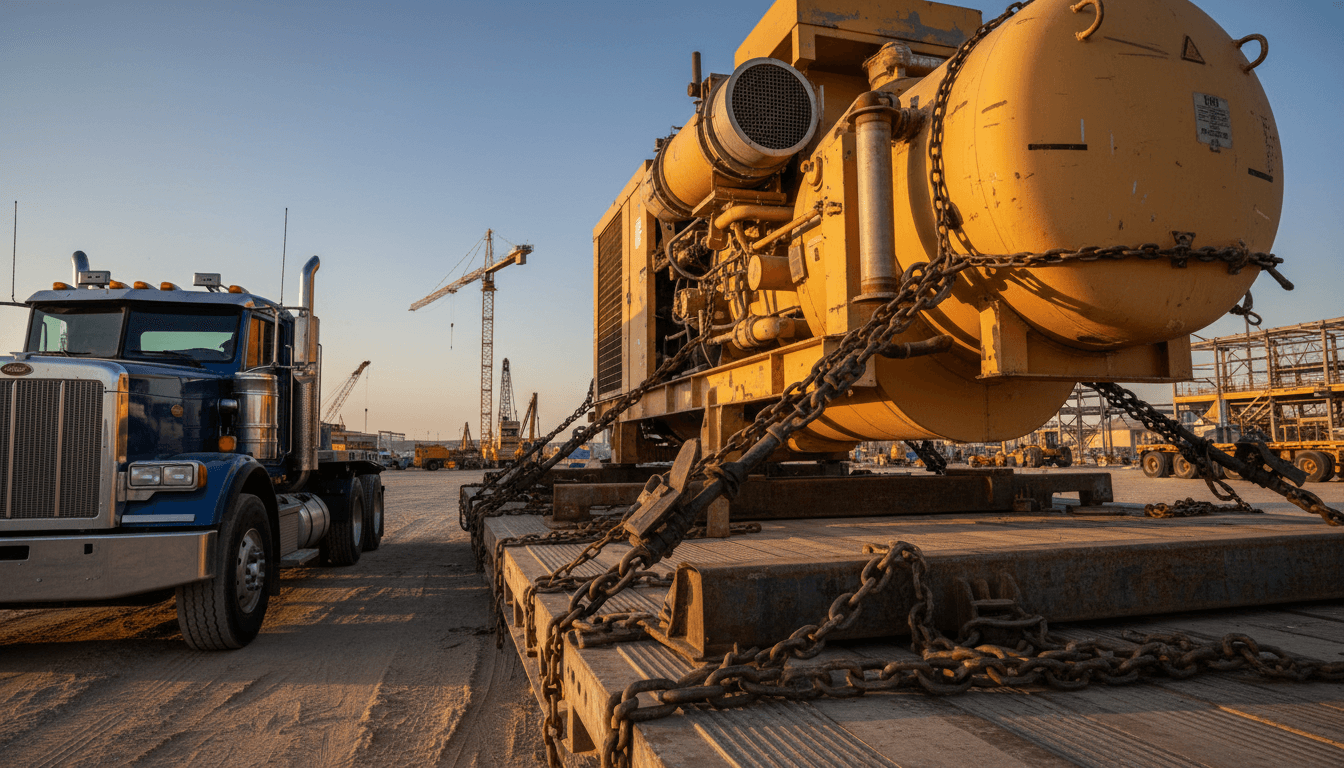 Russian Bears oversized load transportation across United States highways